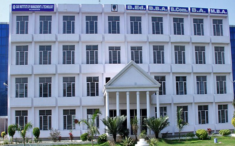 G and r institute of management and technology bulandshahr